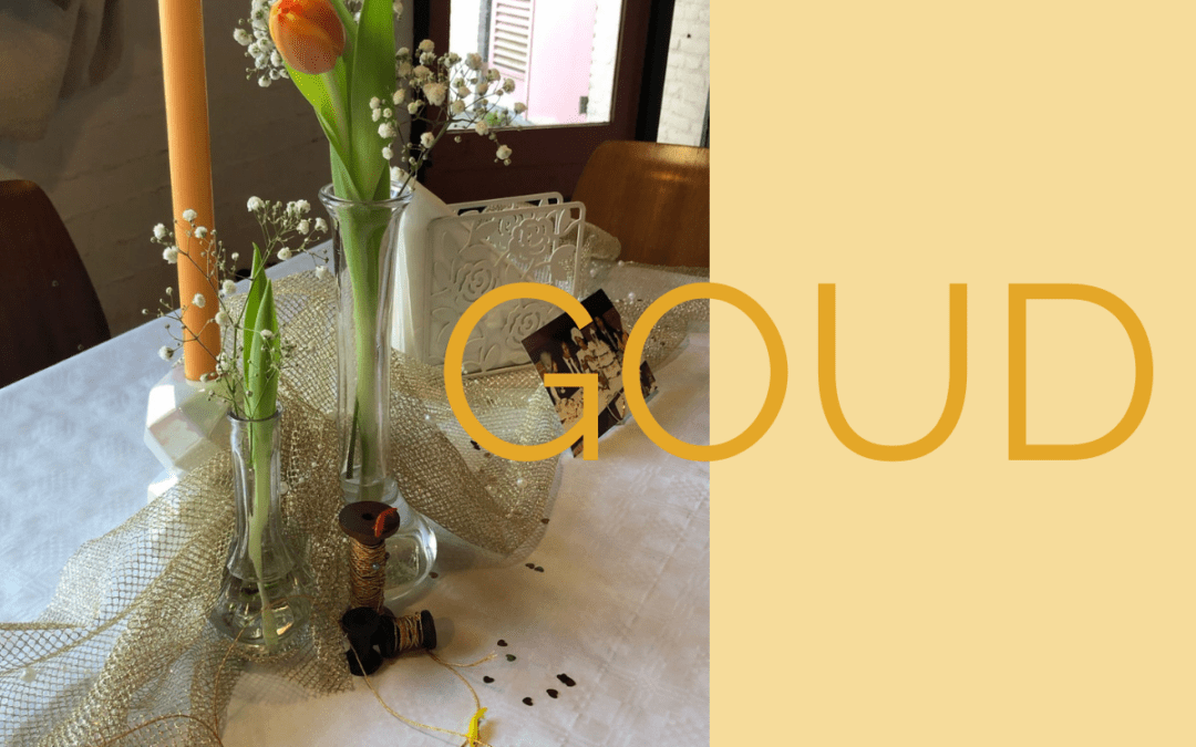 Jubileum aankleding zaal